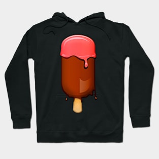 ice cream chocolate strawberry candy Hoodie